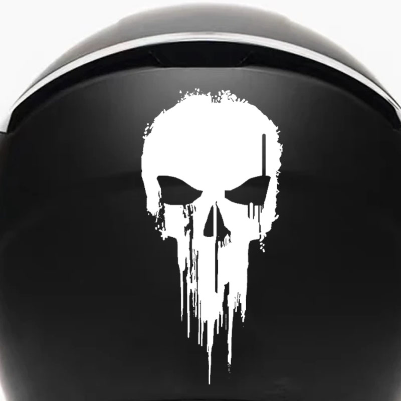 Skull Cap Helmet Liner - 1PC Skeleton Cool Motorcycle Stickers Waterproof