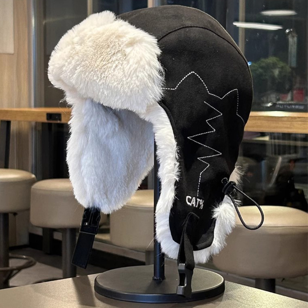 HT5017 Russian Hat New Thick W - Trapper Hat Ear Flap ulasan dan harga