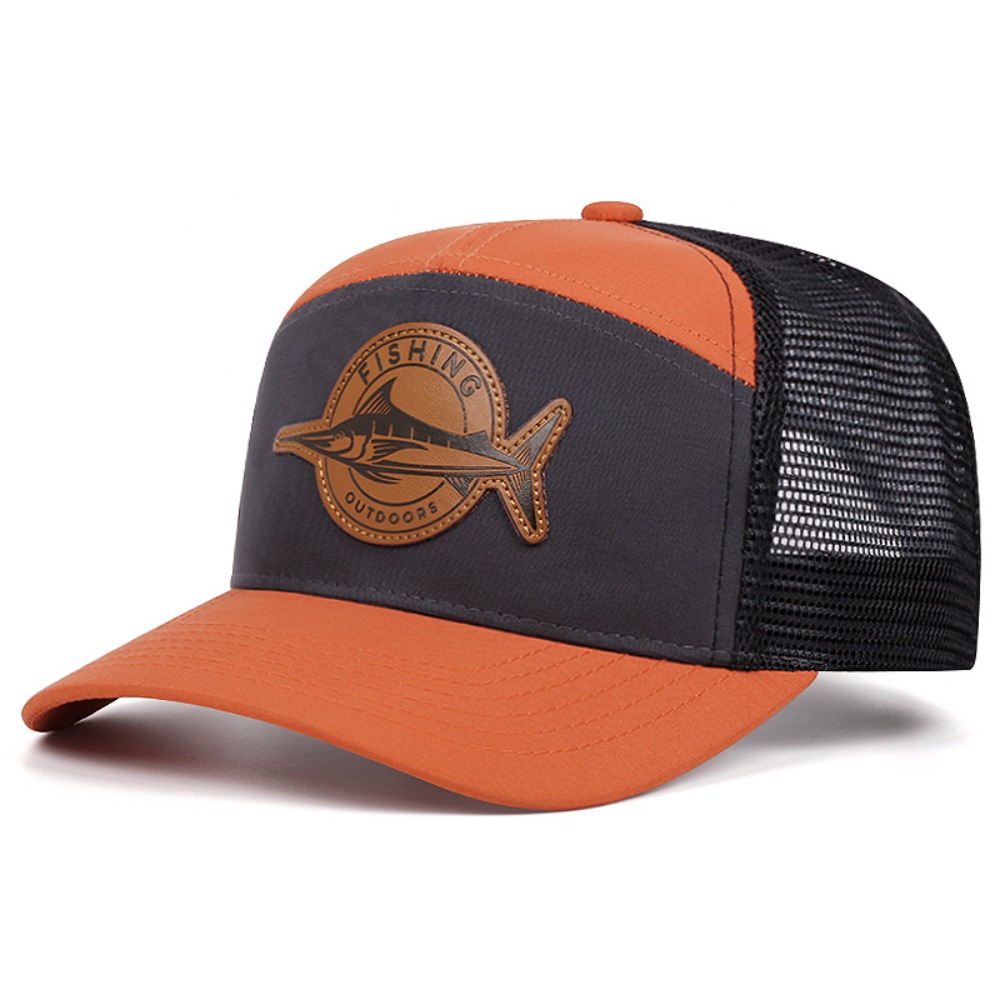 Fashion Shark Pattern Fishing  - Trucker Cap Mesh ulasan dan harga
