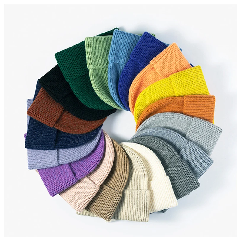 24 Colors Winter Hats for Wome - Beanie Cuffed Knit ulasan dan harga