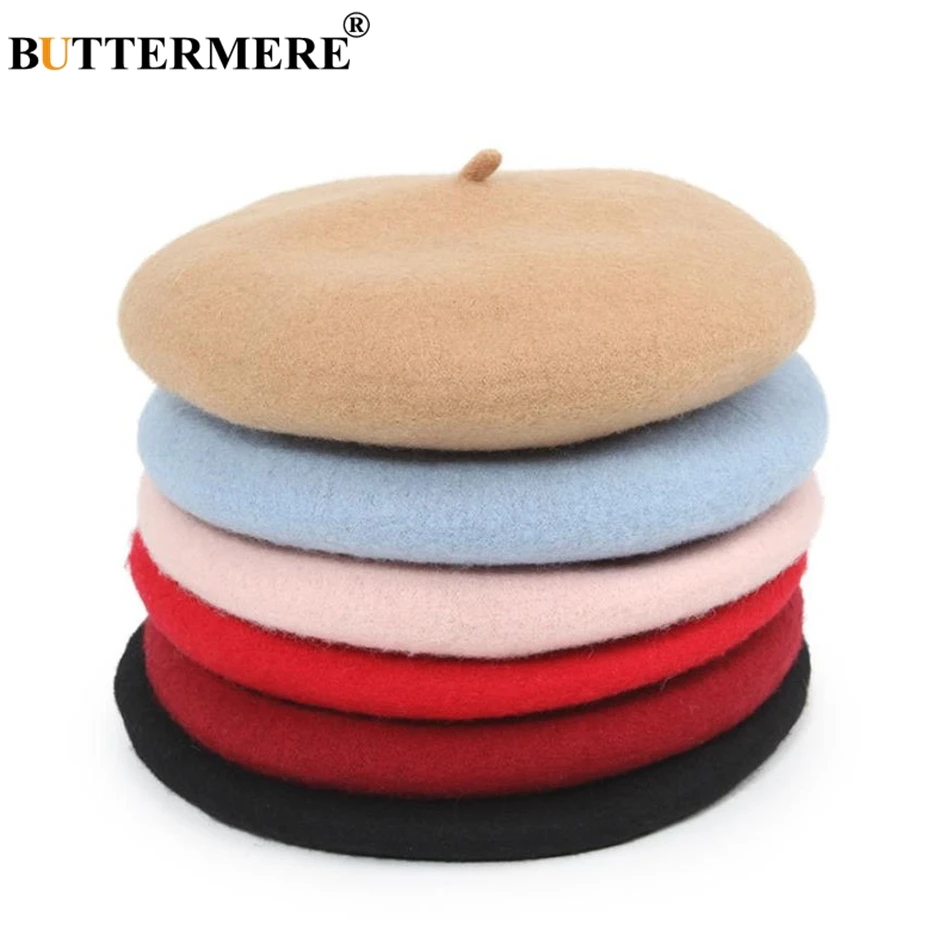 Navy Children Wool Beret Girl  - Beret French Wool ulasan dan harga