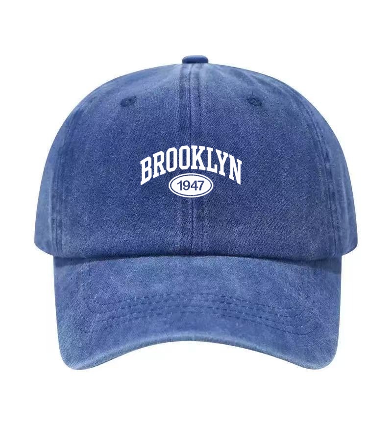 Brooklyn 1947 Printed Washed C - Golf Cap Dad ulasan dan harga