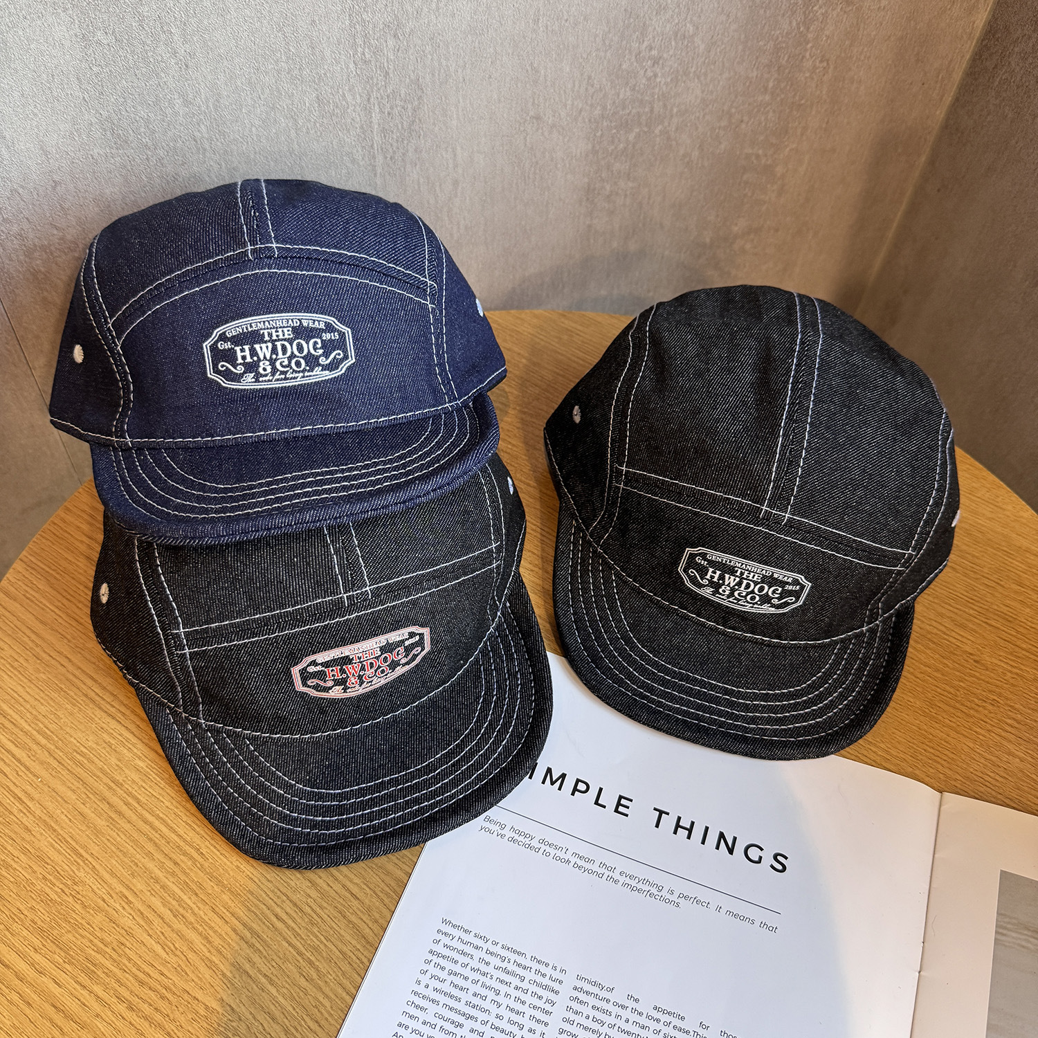 5 Panel Baseball Cap Denim Cot - Corduroy Cap 5 Panel ulasan dan harga
