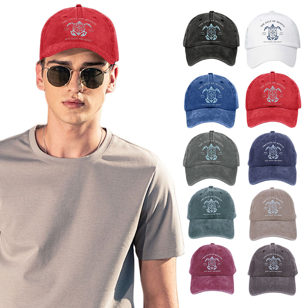 Washed Cotton Baseball Cap Ret - Golf Cap Dad ulasan dan harga