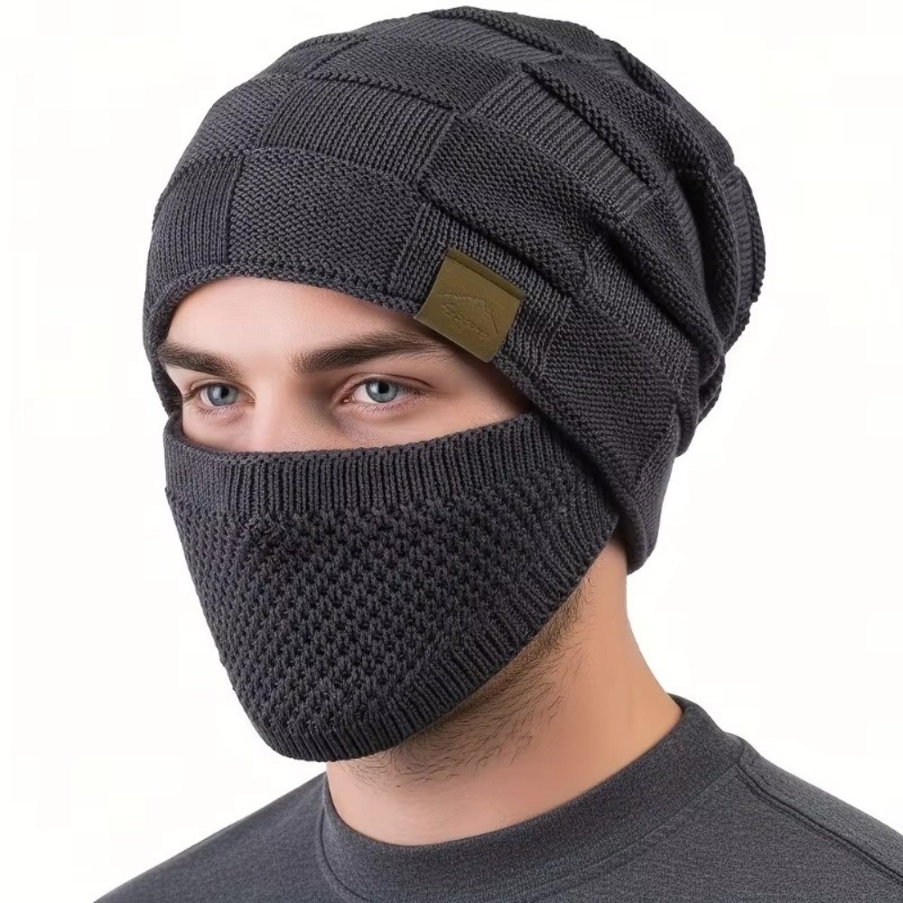 Plus Size Winter Beanie Cap So - Beanie Cuffed Knit ulasan dan harga