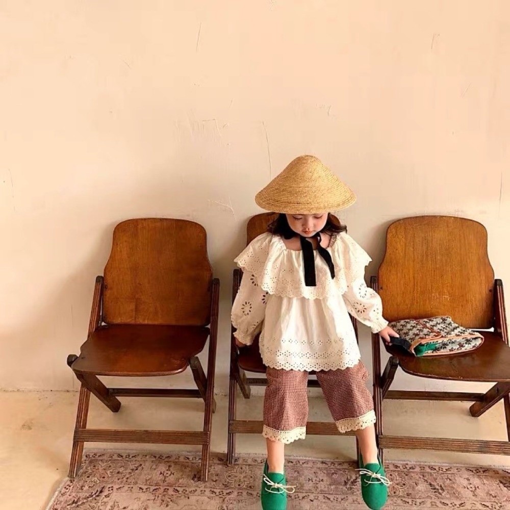 Big Brim Kids Sun Hat Korean B - Visor Sun Hat ulasan dan harga