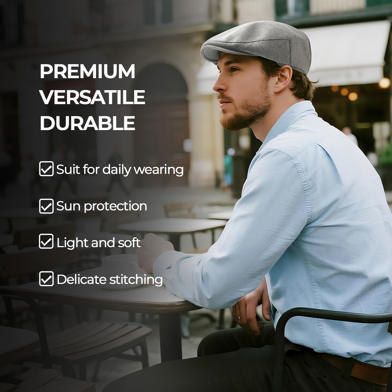 JGAGOUL Classic Newsboy Cap fo - Newsboy Cap Ivy ulasan dan harga