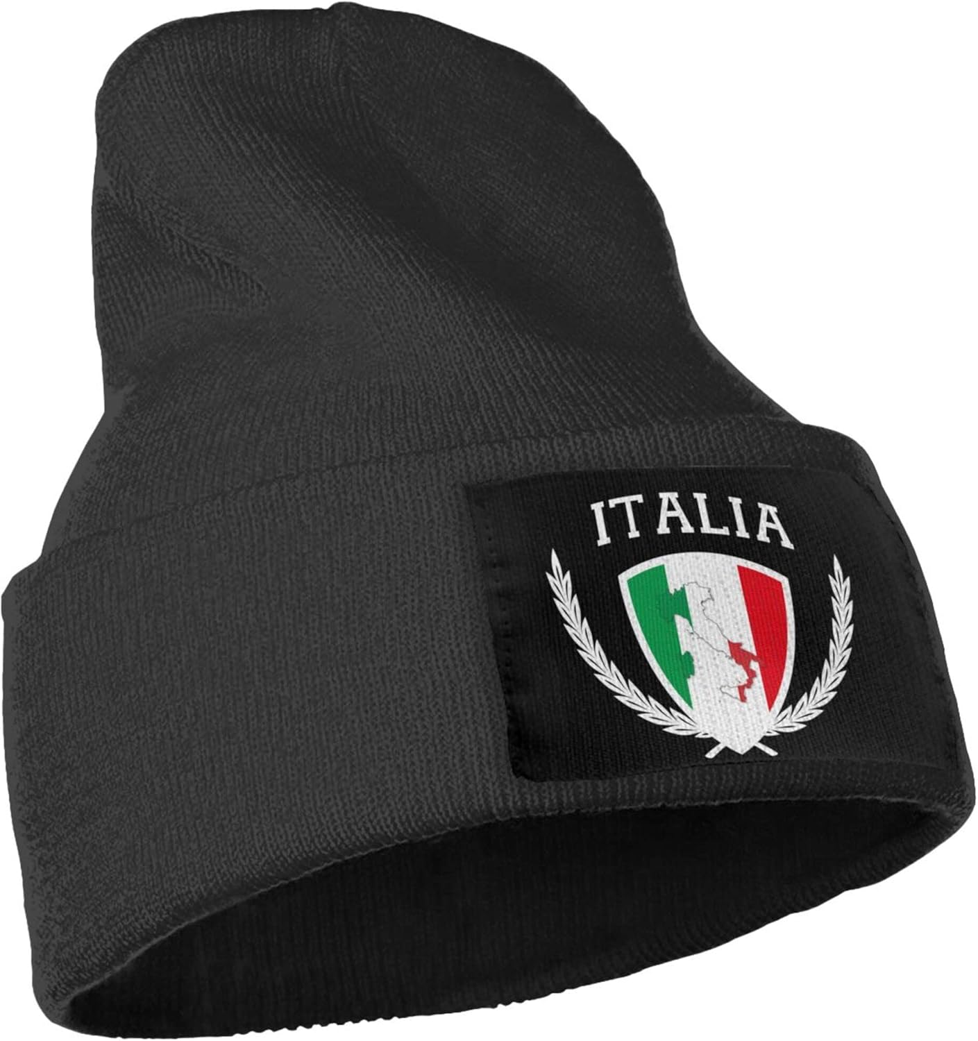 Italia Italy Italian Flag Knit - Beanie Cuffed Knit ulasan dan harga