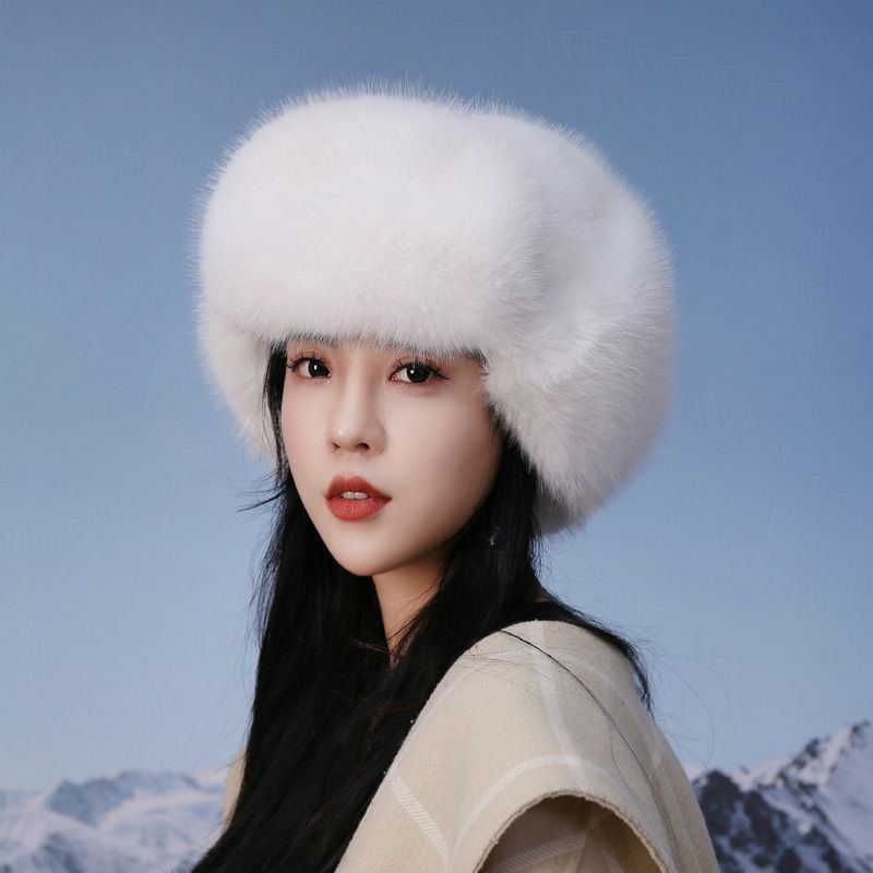 2025 New Winter Women Faux Fur - Trapper Hat Ear Flap ulasan dan harga