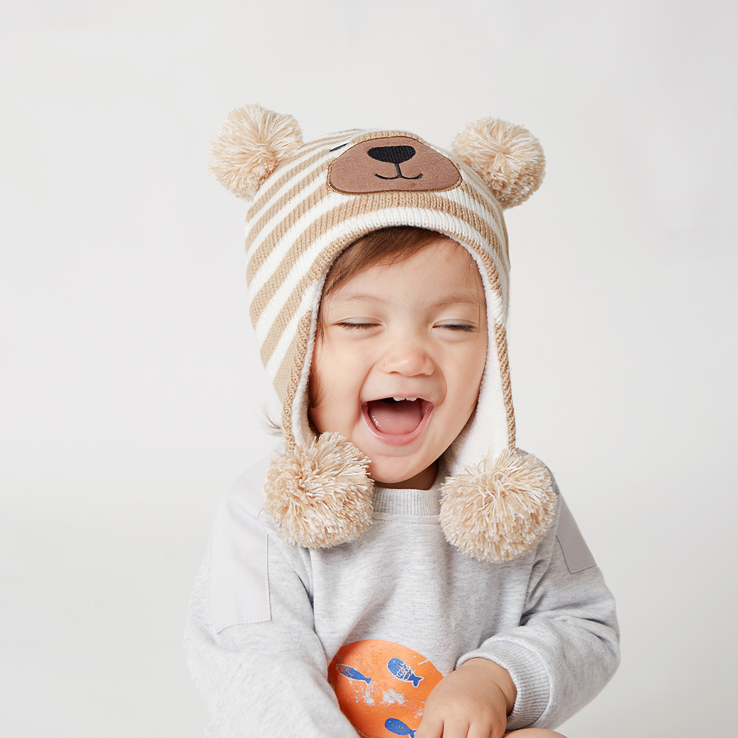 Baby Winter Warm Trapper Hat 0 - Trapper Hat Ear Flap ulasan dan harga