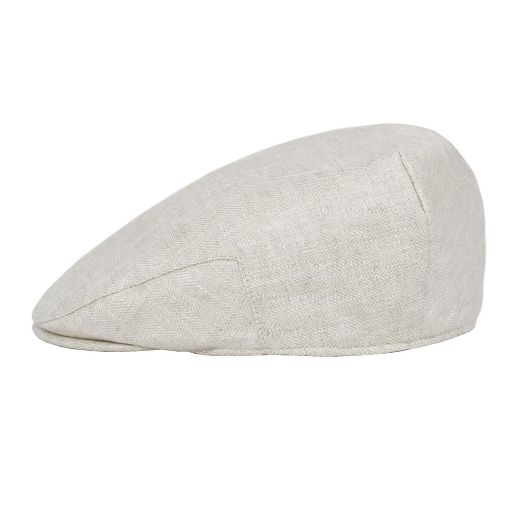 BOTVELA Linen Flat Cap for Men - Newsboy Cap Ivy ulasan dan harga