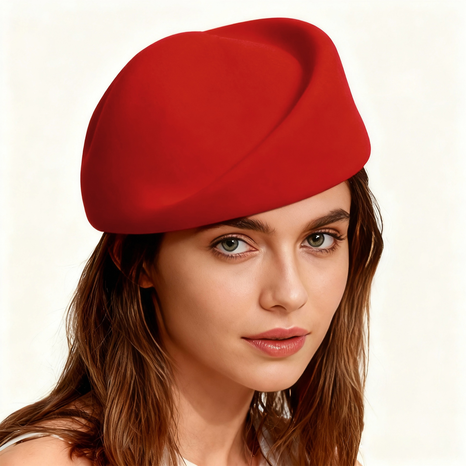Vintage Classy French Hats Sty - Beret French Wool ulasan dan harga