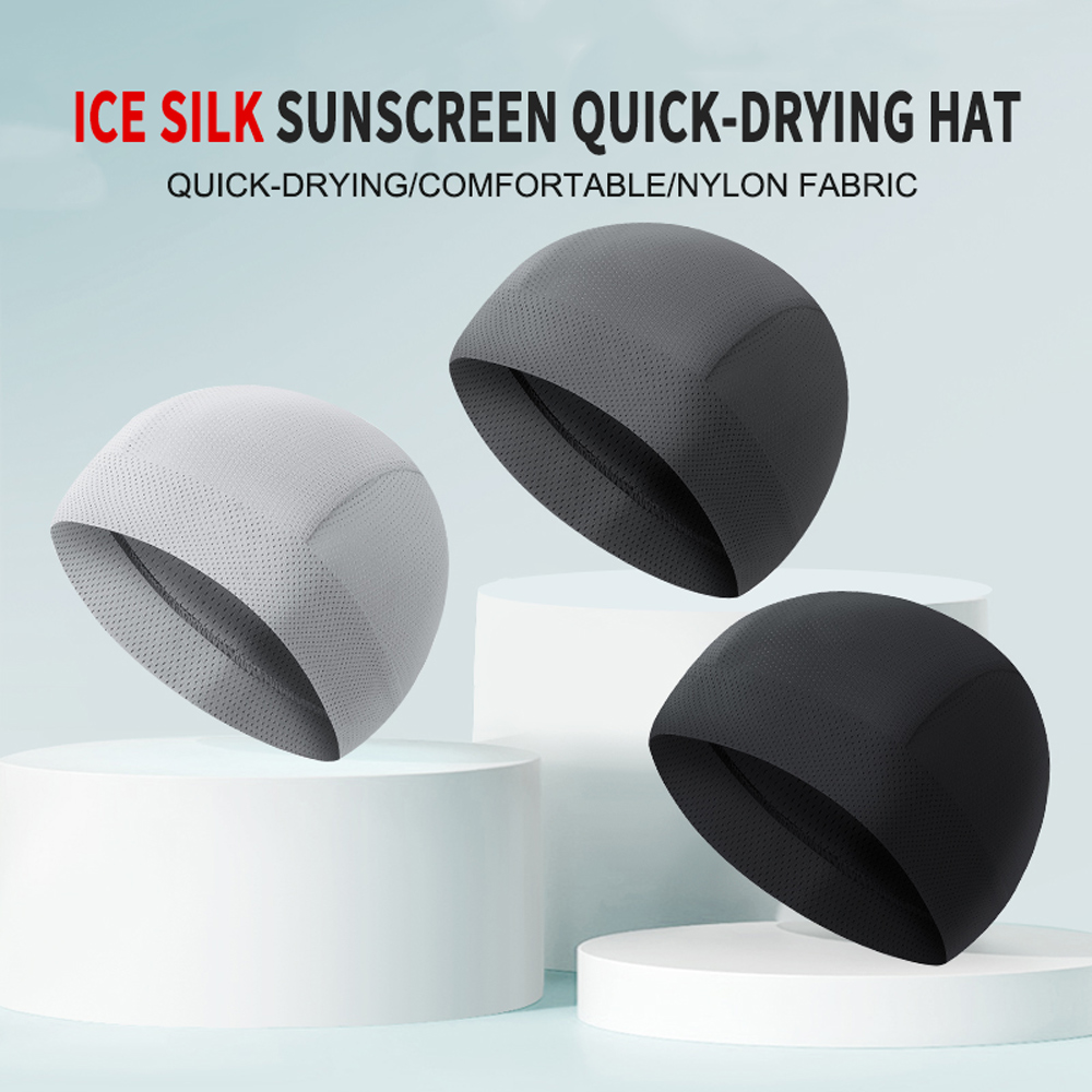 Outdoor Sports Cycling Hat Qui - Skull Cap Helmet Liner ulasan dan harga