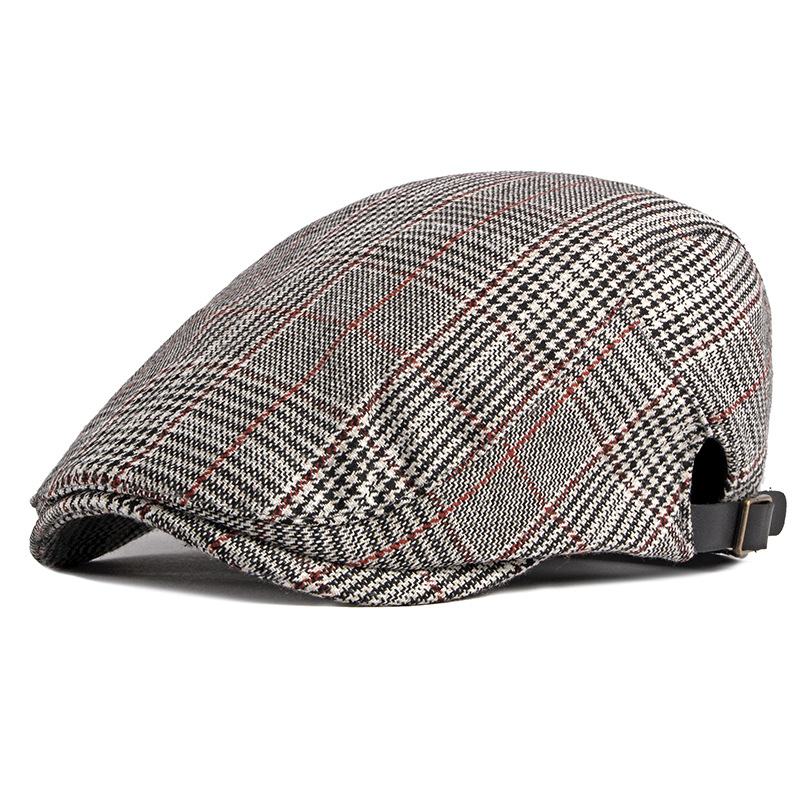 Men's Newsboy Cap Ivy Cotton F - Newsboy Cap Ivy ulasan dan harga