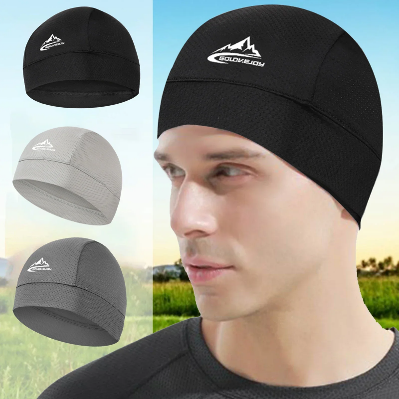 Summer Ice Silk Quick Dry Brea - Skull Cap Helmet Liner ulasan dan harga