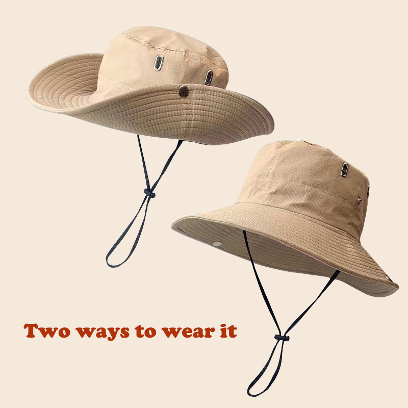 Unisex Sun Hat for Outdoor Fis - Sun Hat Wide Brim ulasan dan harga