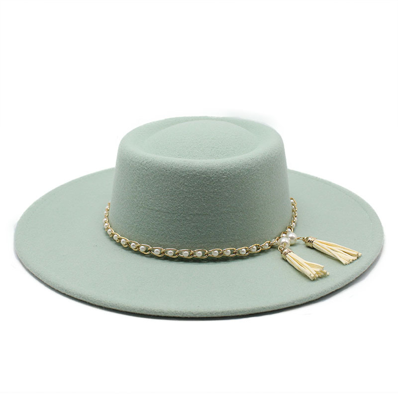 British Style Fashionable And  - Fedora Hat Wool ulasan dan harga
