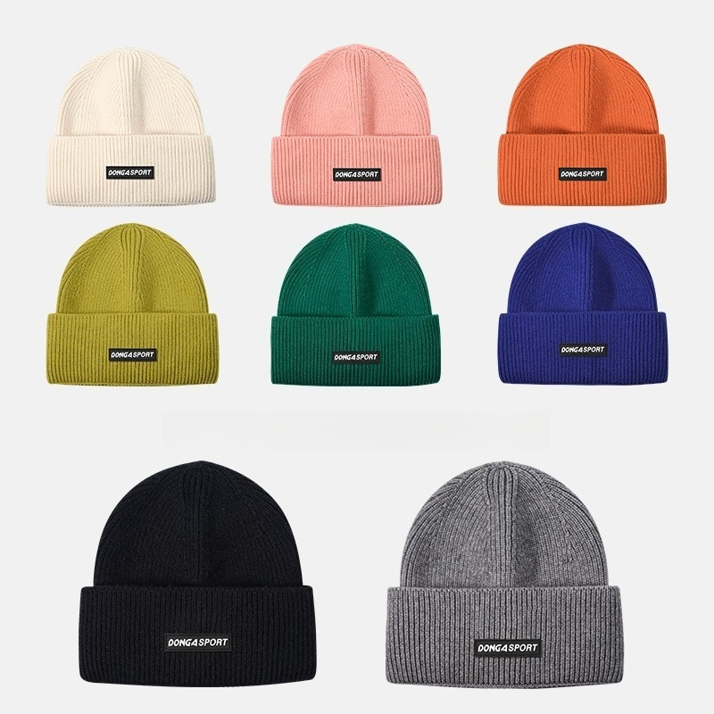 1pc Winter Warm Beanie for Men - Beanie Cuffed Knit ulasan dan harga